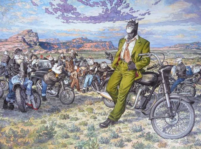 juanjo-guarnido-affiche-art-poster-bd-deco-illustration-blacksad-amarillo-road